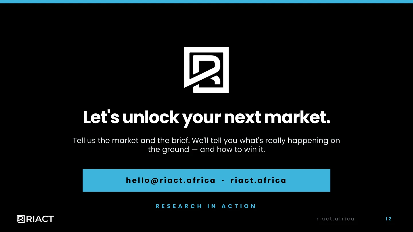 Welcome deck, slide 13 of 13